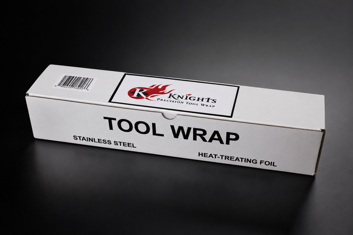 Knights Precision Tool Wrap 100' Type 309 Stainless Steel Tool Wrap 100' x 20" x .002 Foil Wrap - Knights Furnace