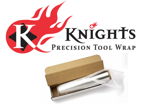 Knights Precision Tool Wrap 100' Type 321 Stainless Steel Tool Wrap 100' x 20" x .002 Foil Wrap - Knights Furnace