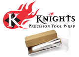 Knights Precision Tool Wrap 100' in Type 309 stainless steel foil, measuring 20 inches by 0.002 inches, for heat-treating.